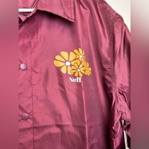 Neff Flower Windbreaker Size L - Picture 5 of 6